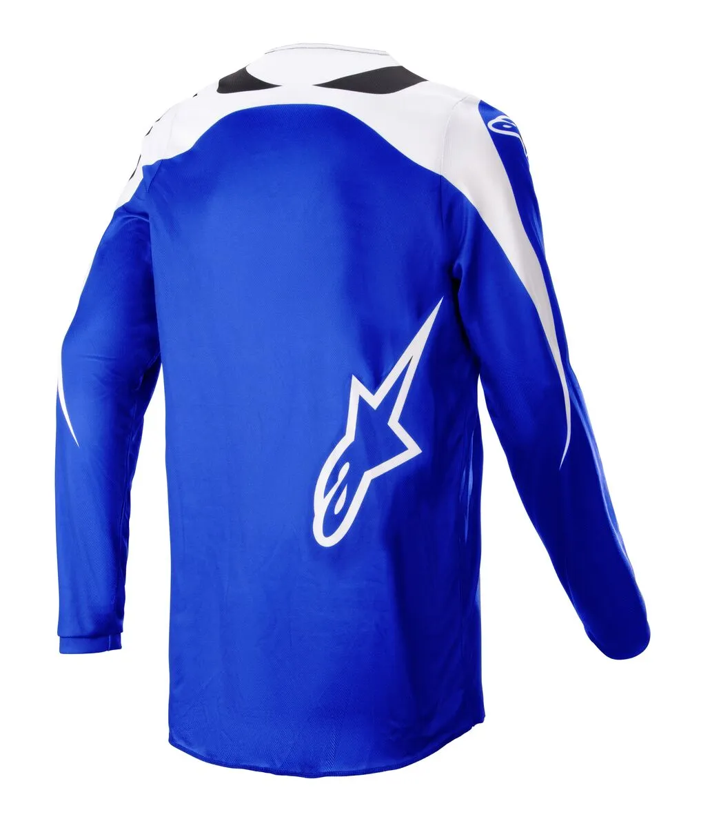 Alpinestars Fluid Narin Blue Ray White Jersey