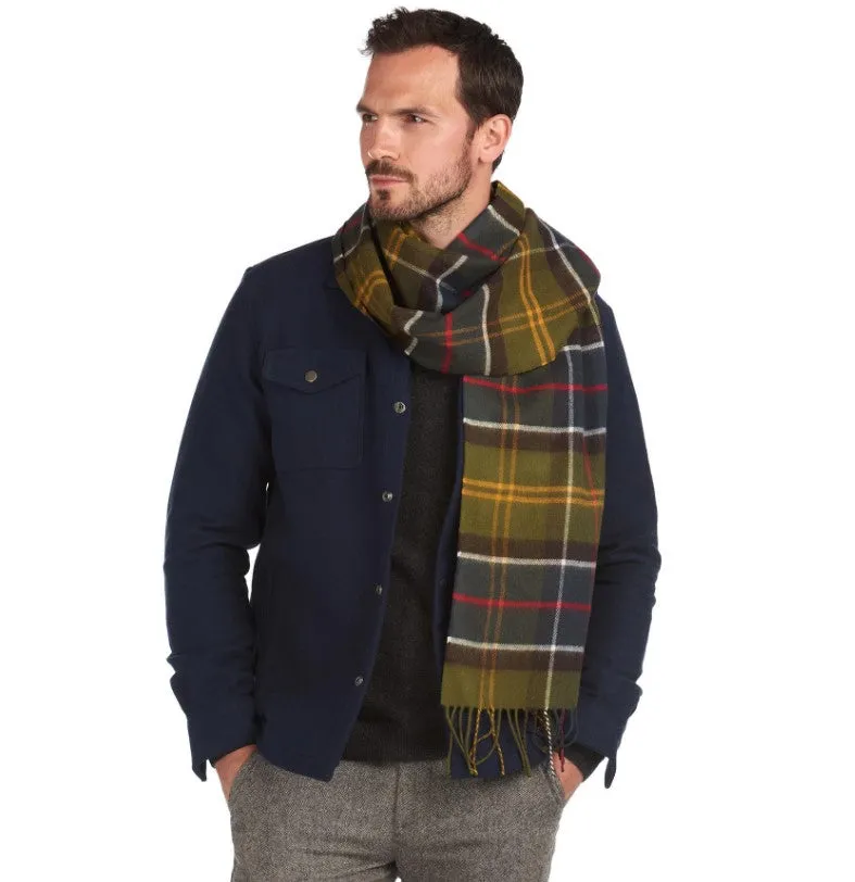 Barbour - Yaxley Tartan Scarf, Green