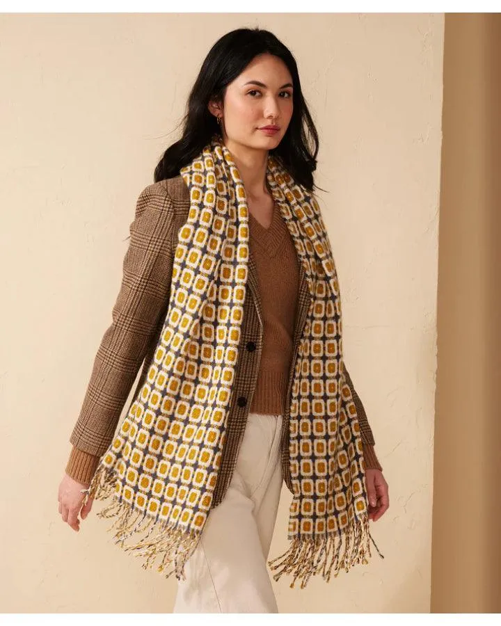 Basket Weave Wrap Scarf