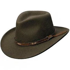 Brisket - Crushable Wool Felt Outback Hat