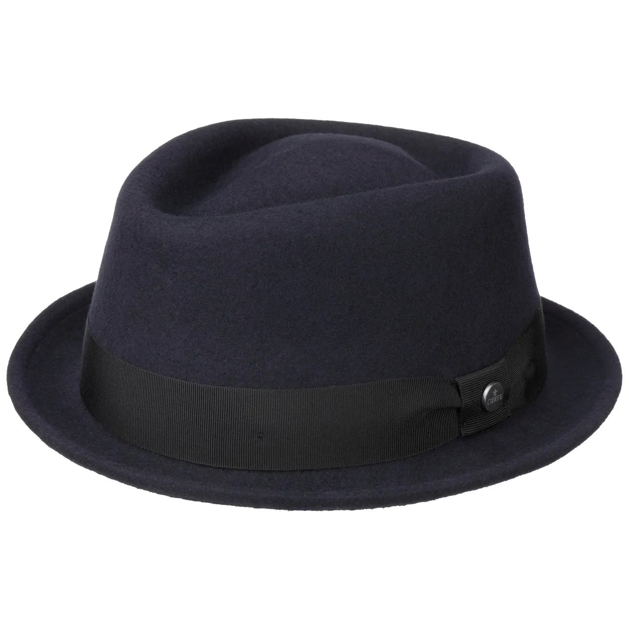 Classic Pork Pie Wool Felt Fedora Hat