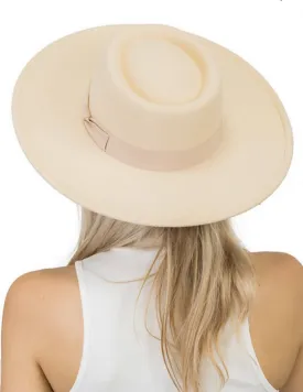 cream color hat