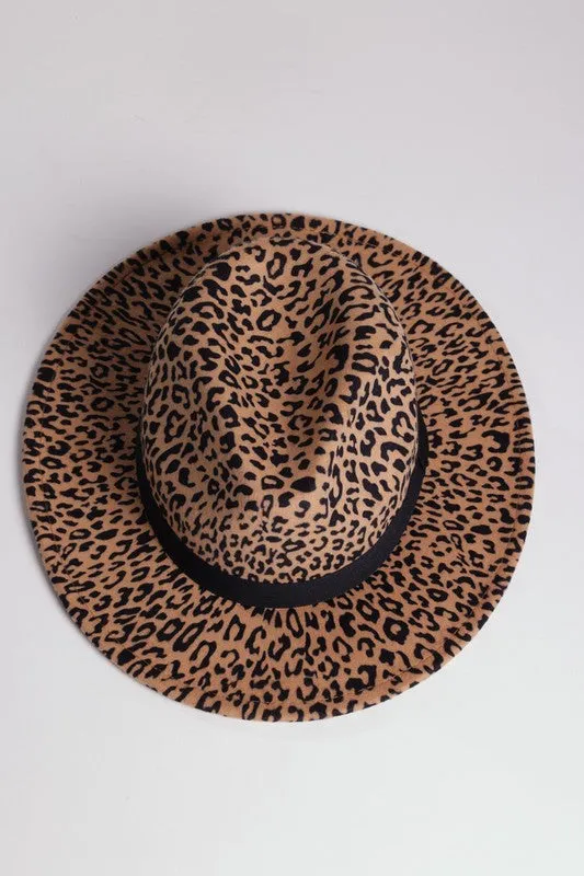 FAUX SUEDE GATSBY STYLE FEDORA