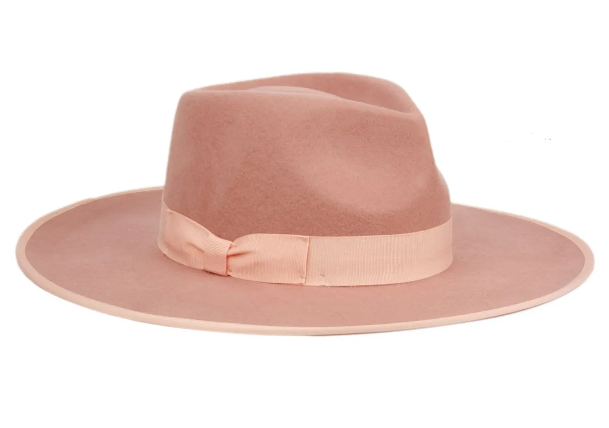 Gustavo | Wide Brim Wool Felt Fedora Hat