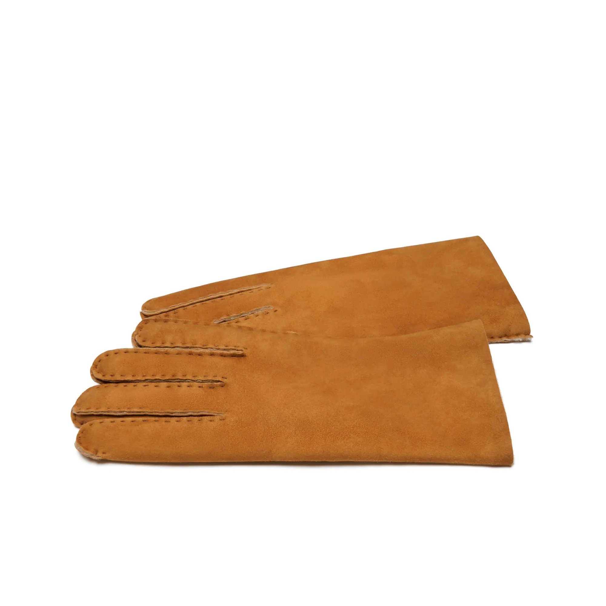 Honoré Zenia cognac lambskin gloves