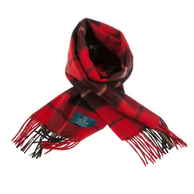 Lambswool Scottish Tartan Clan Scarf  Wallace