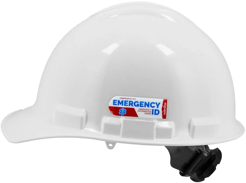 Majestic Glove Hard Hat Emergency Identification Tag - 87-9000 DISCONTINUED