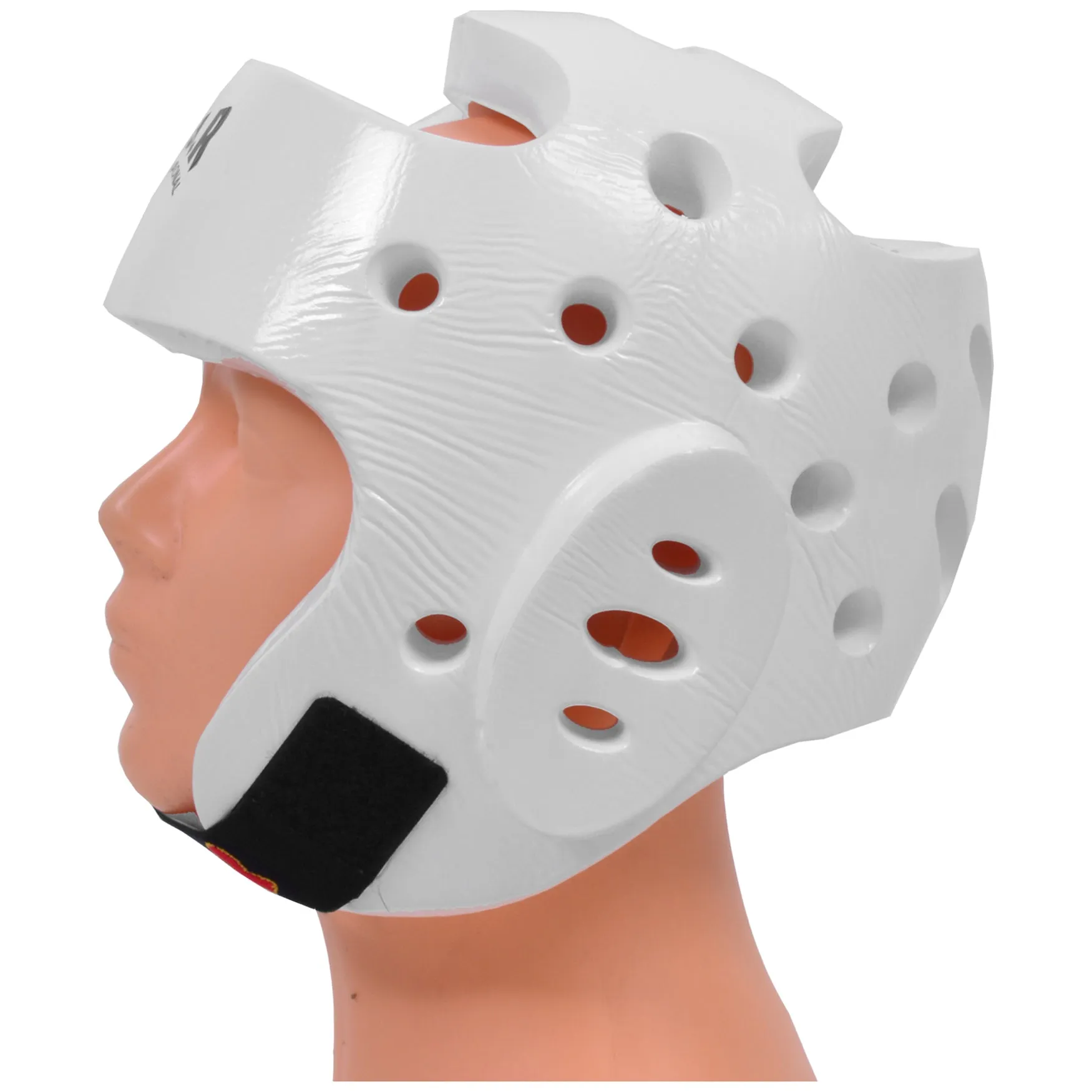 MAR-160D | White Dipped Foam Martial Arts Head Guard