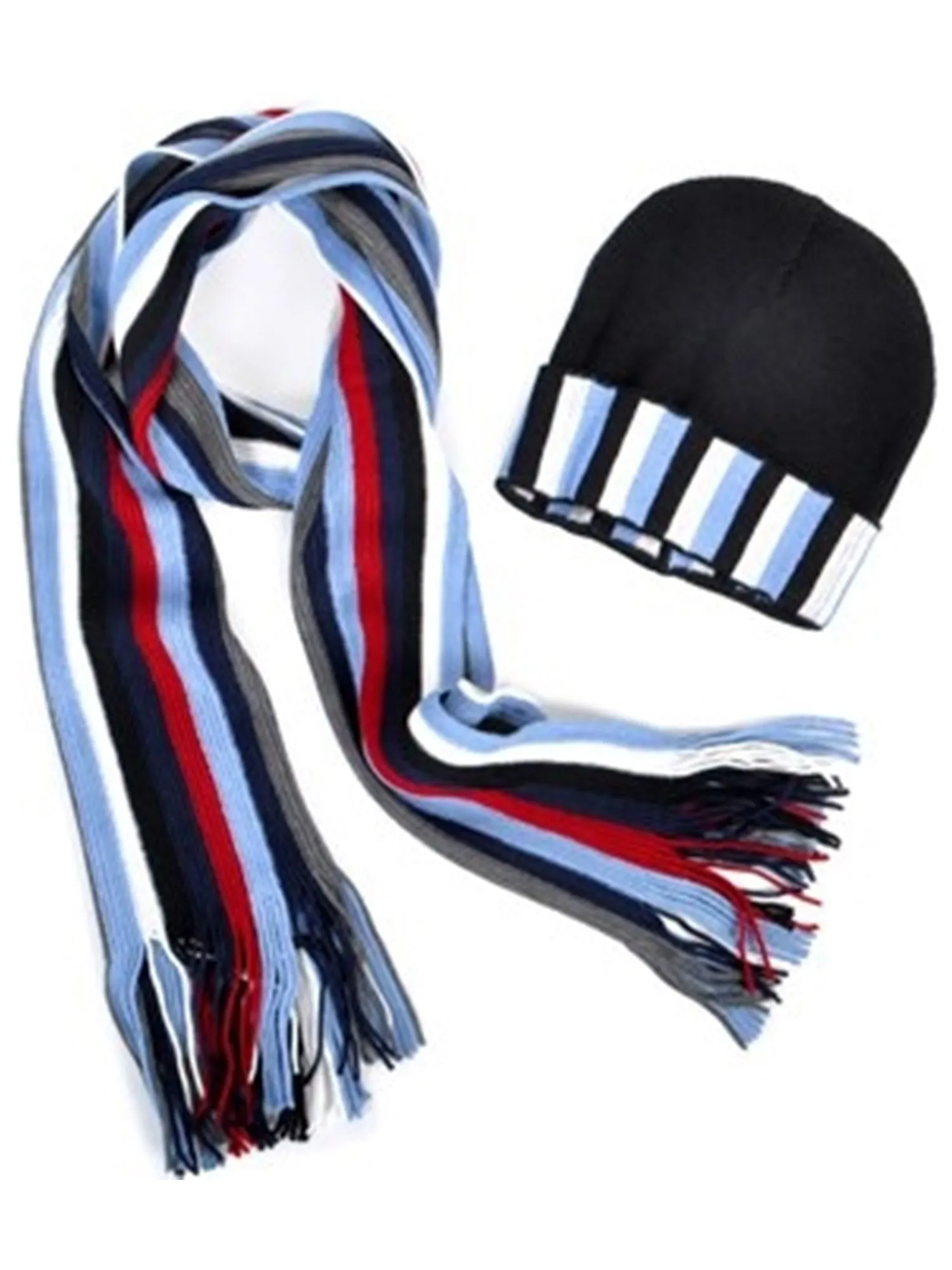 New Unisex Acrylic Winter Set Scarf And Hat