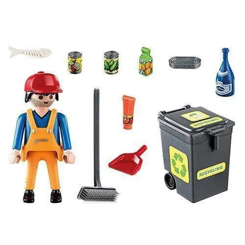 Playmobil 70249 Special Plus Street Cleaner Action Figure