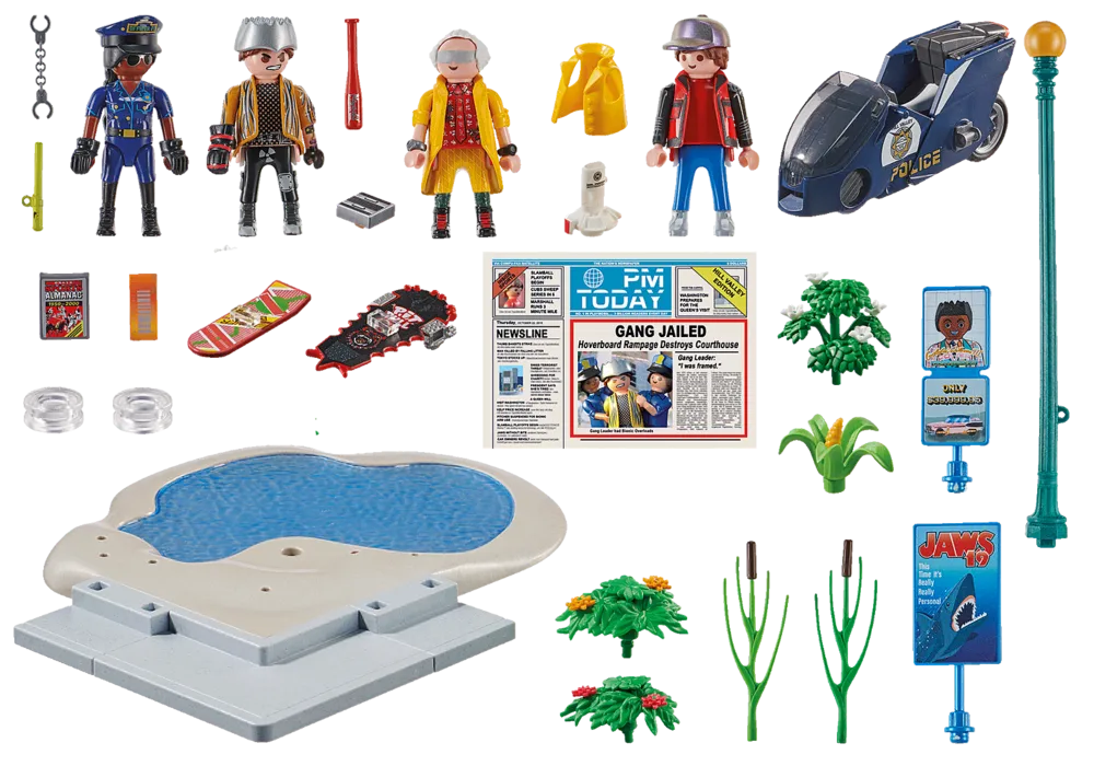 Playmobil Back to the Future - Pursuit With Hoverb