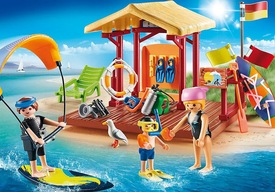 Playmobil Family Fun Water Sports Lesson