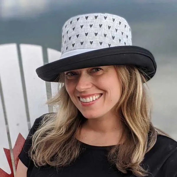 Sunblocker, our bestselling sun hat, sewing pattern and instructions, digital format