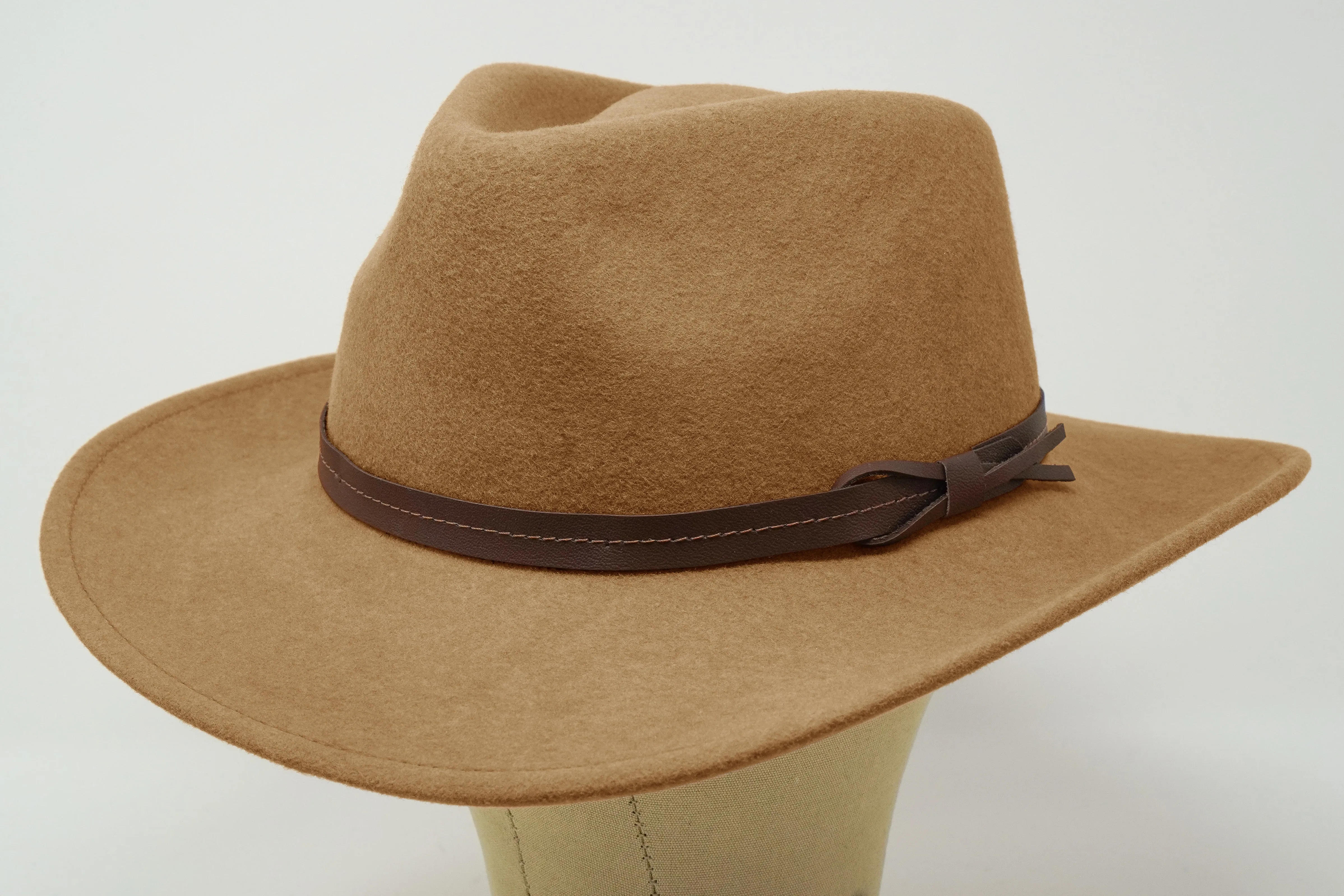 The Hardy - Lightweight Wide Brimmed Fedora