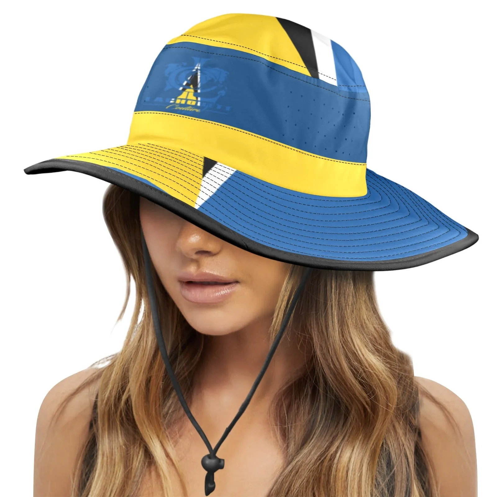 WEST INDIES ENG Wide Brim Bucket Hat